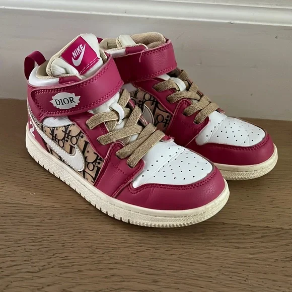Nike Dior Pink Pink Dior Air Jordan Red Air Dior RARE DEADSTOCK